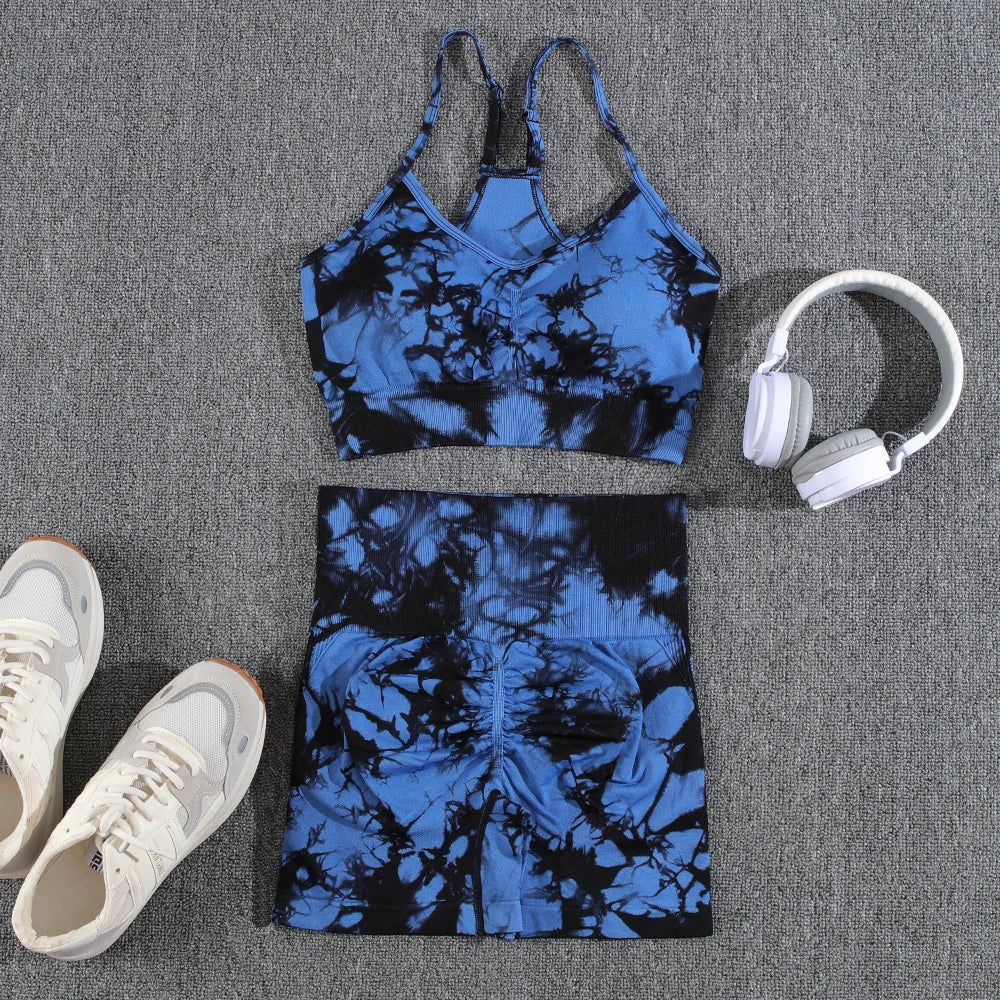 Summer Gym Fitness Shorts Sets